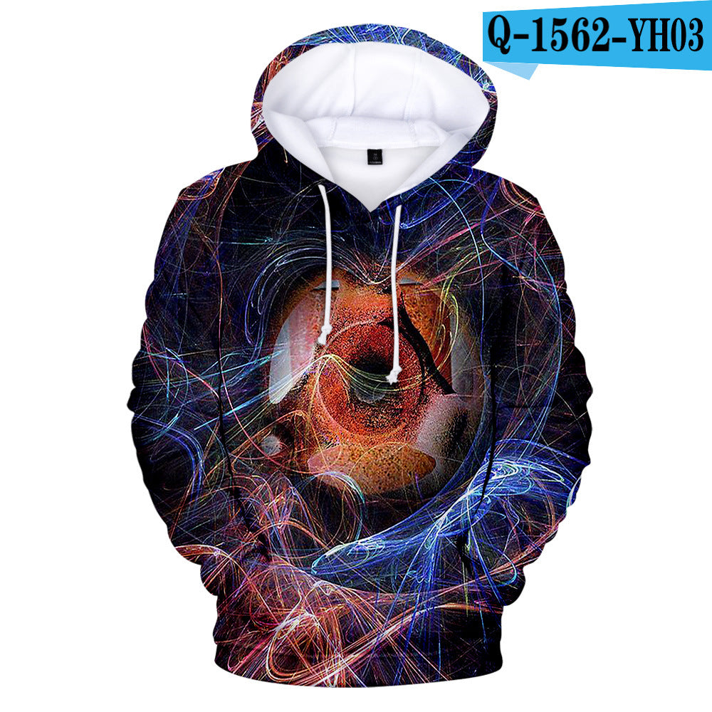 3D Hooded Sweatshirt For Couples