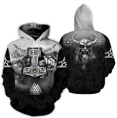 3D Digital Hooded Sweater