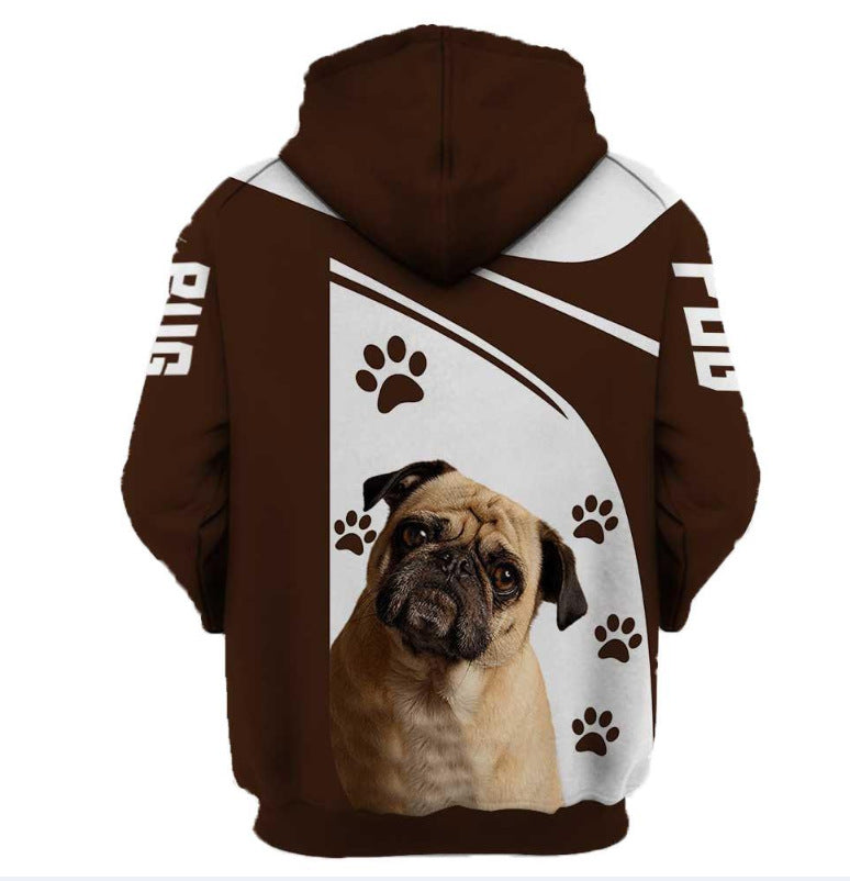 3D Digital Hooded Sweater