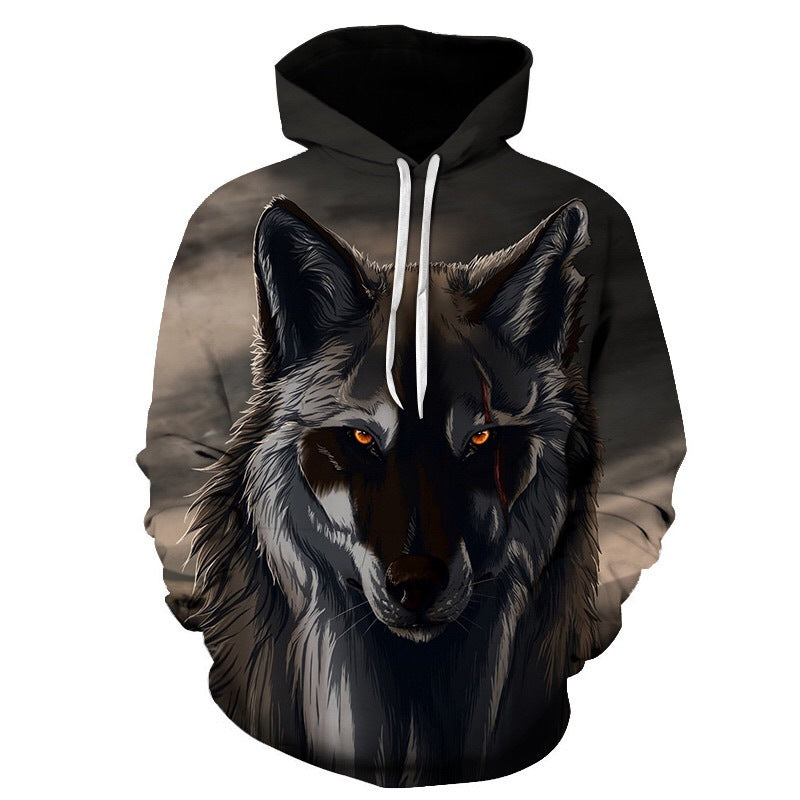 3D Digital Hooded Sweater