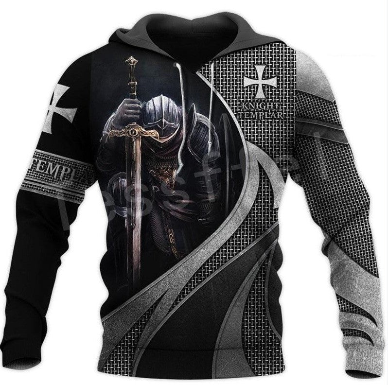 3D Digital Hooded Sweater